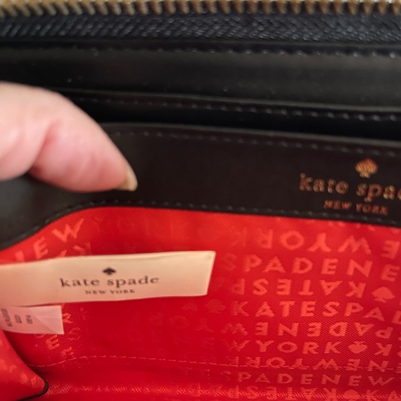 NEW Kate Spade ♠️ New York Spencer Cabana Polka Dot Wallet - Picture 6 of 9